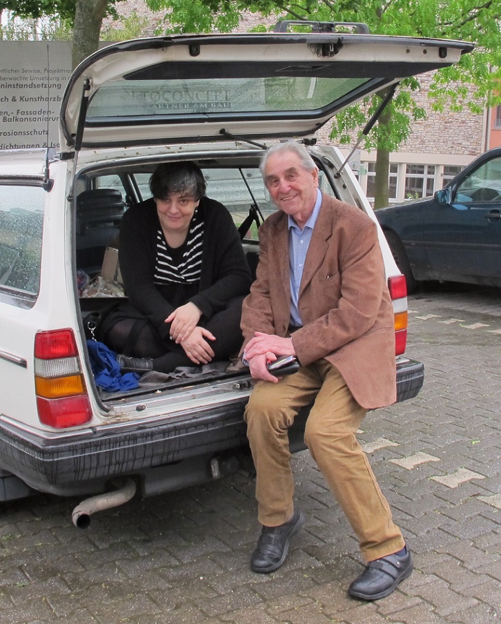 Erbach, Heinz Willi Peuser und Karin Berkemann (Bild: D. Bartetzko)