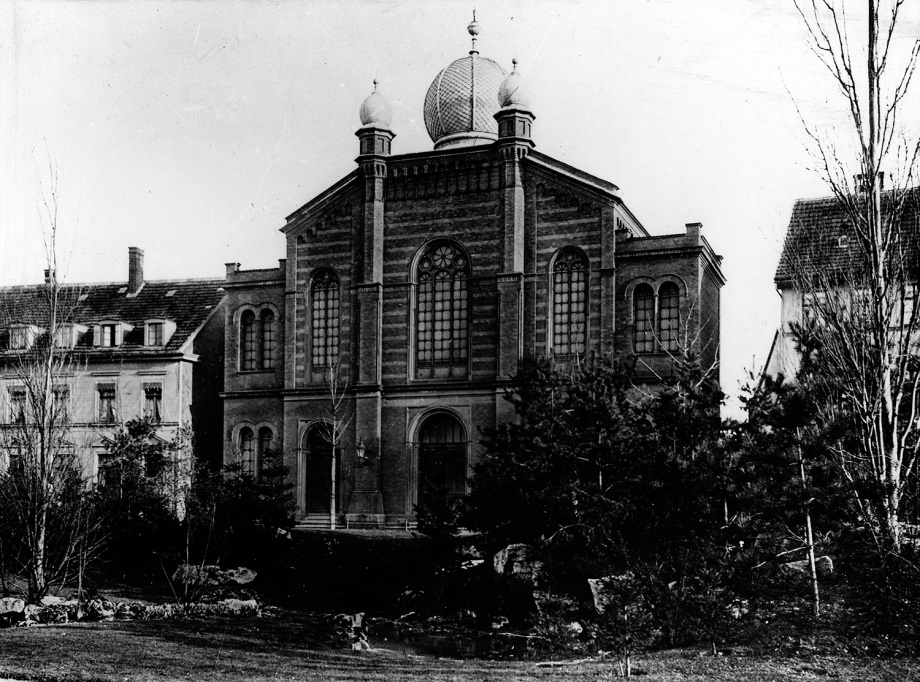 Erfurt, Große  Synagoge, um 1900 (Bild: Stadtarchiv Erfurt)