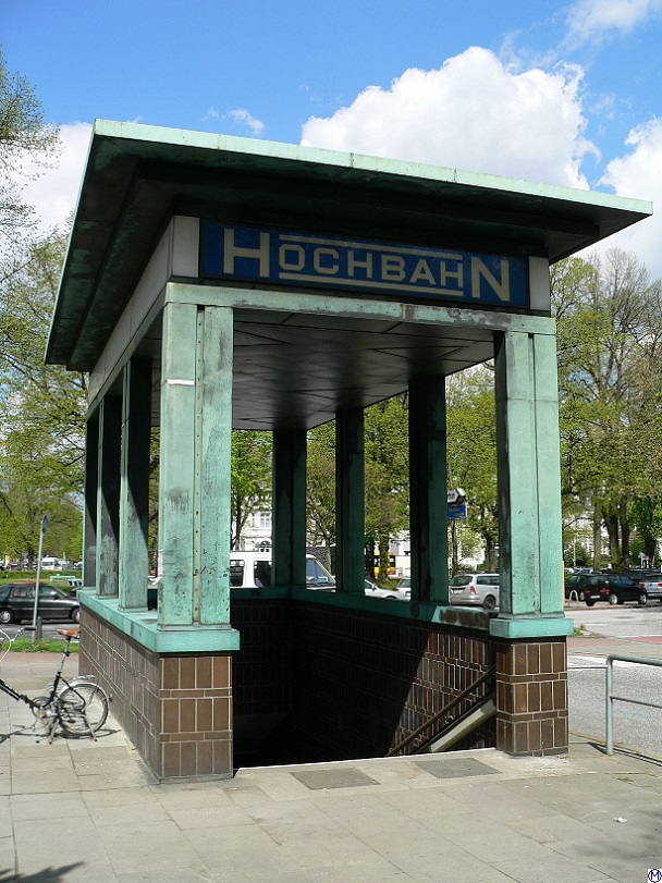 Hamburg, U-Bahn-Station Klosterstern (Bild: Wolfgang Meinhart)