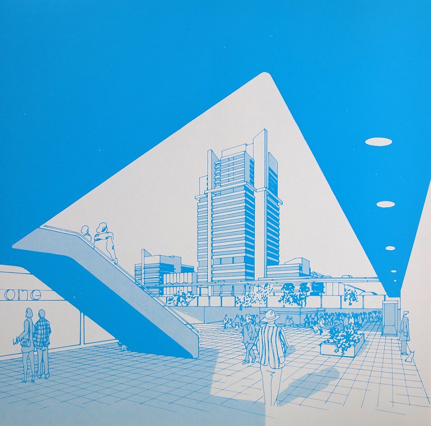 City – Raschplatz – Hannover, Broschüre Bredero-Gruppe, 1971 (Quelle: Archiv R. Dorn)