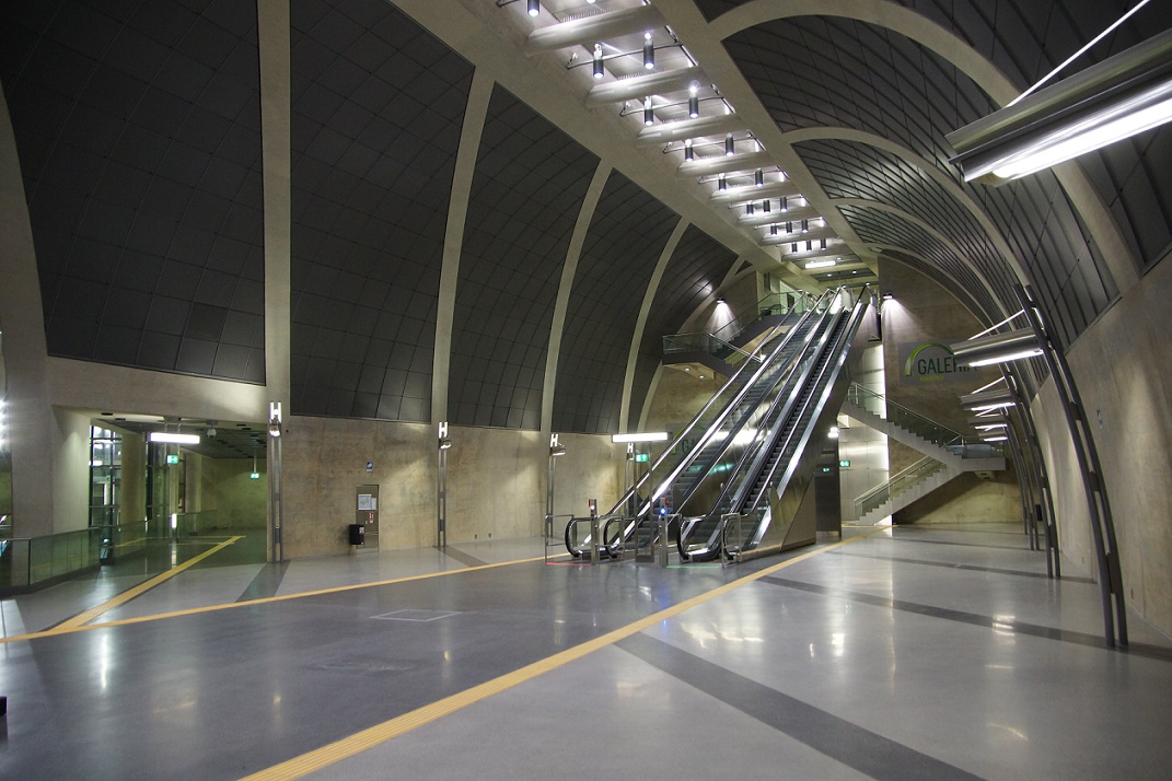 Koeln, U-Bahnstation "Heumarkt", Zwischenebene (Bild: Tohma, GFDL oder CC BY SA 4.0, 3.0, 2.5, 2.0, 1.0)