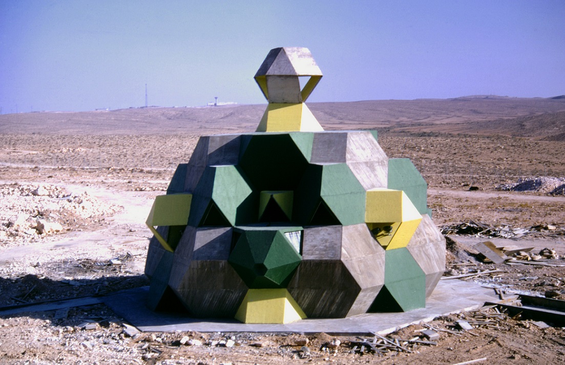Negev-Wüste, Synagoge von Zvi Hecker (Bild: Zvi Hecker)