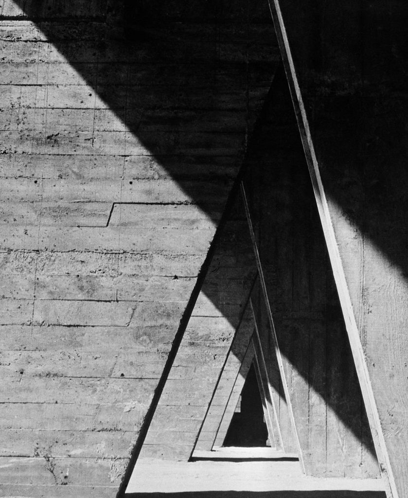 Lucien Hervé, Piers, Unité d’habitation, Rezé, Frankreich, (Architekt: Le Corbusier), 1954 (Bild: © J. Paul Getty Trust, Los Angeles/Fondation Le Corbusier, Paris)