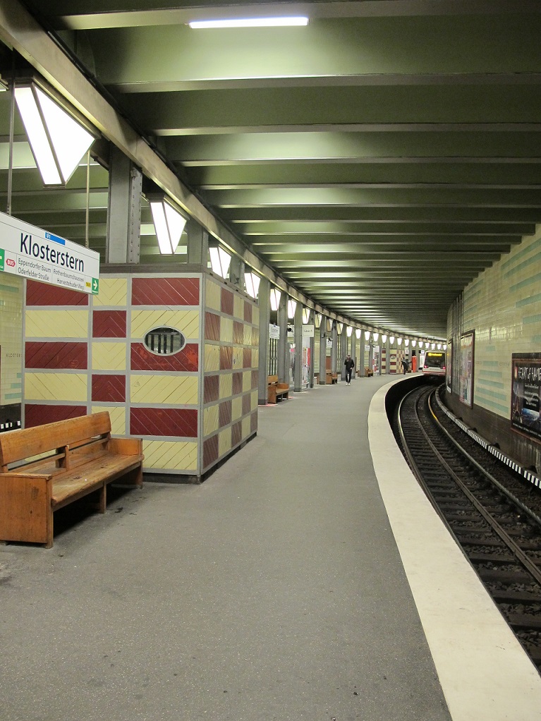 Der U-Bahnhof "Klosterstern", in den 1980er Jahren vom Büro Grundmann rekonstruiert, war 1929 eingeweiht worden (Bild: K. Berkemann)