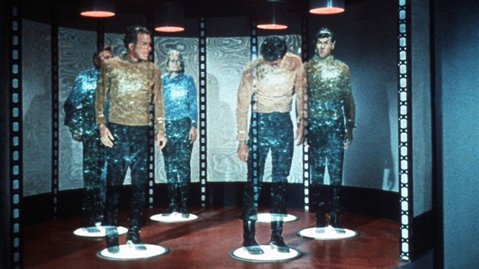 Raumschiff Enterprise: “Beam me up, Scottie!” (Bild: www.scifiction.com)