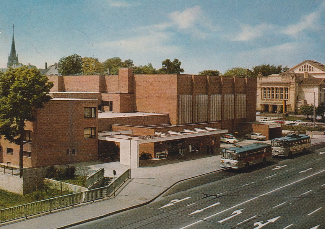 Kongresshalle Gießen (Bild: historische Postkarte)