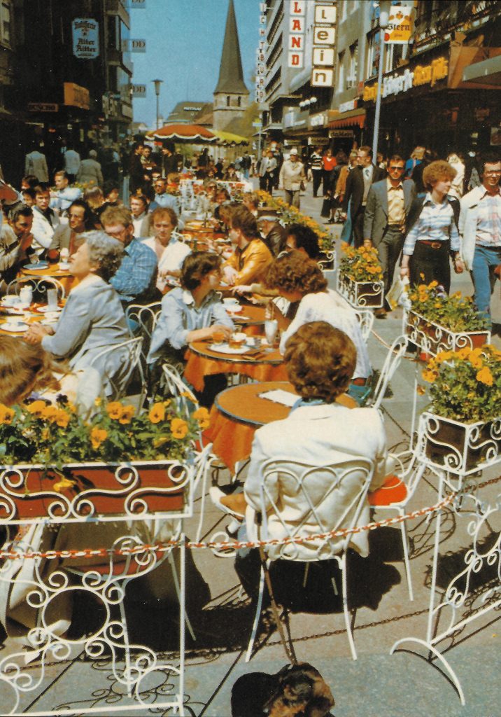 Essen, Kettwiger Straße (Bild: historische Postkarte, Schoening und Co.)