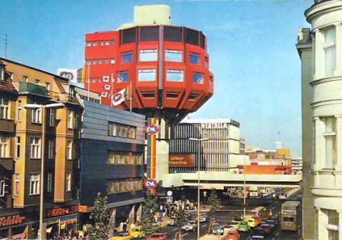 Berlin, Bierpinsel, Postkarte um1977, Copyright BVG