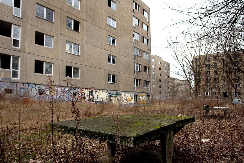 Berlin-Ost, Plattenbau (Bild: Thomas Spier, Apollovision, 2009)