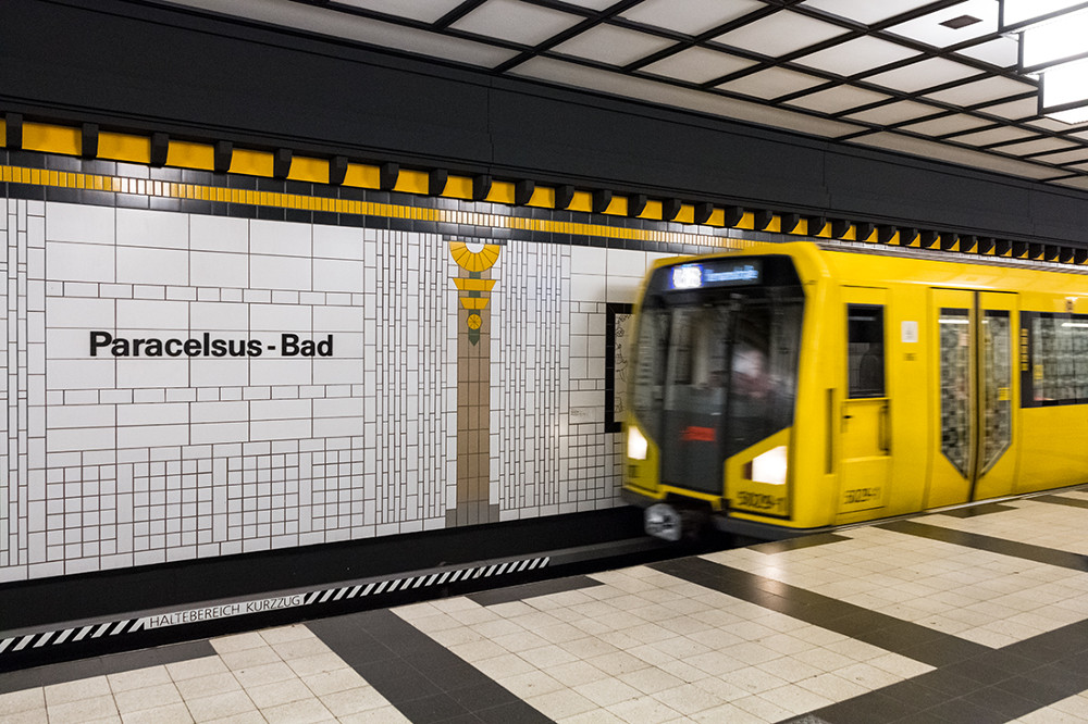 Berlin, U-Bahnstation "Paracelsus-Bad" (Bild: Sven Heinrichs)