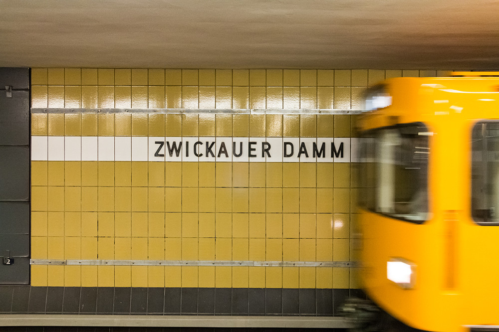 Berlin, U-Bahnstation "Zwickauer Damm" (Bild: Sven Heinrichs)