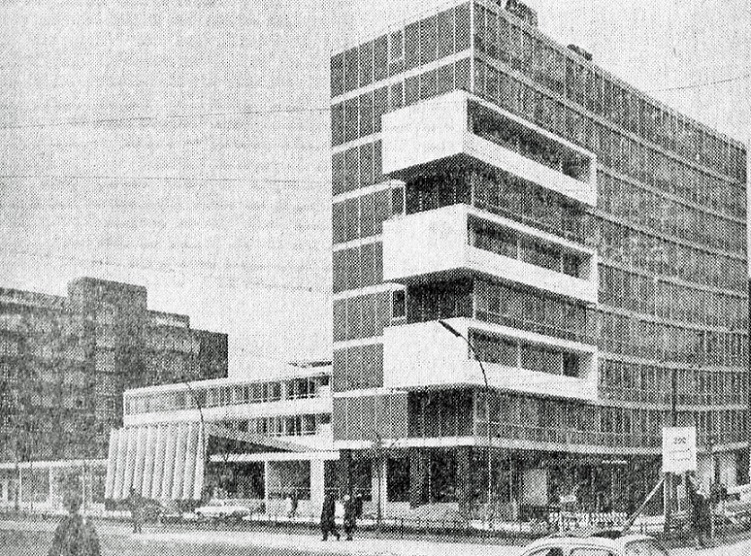 Berlin, DGB-Haus, 1964 (Bildquelle: Die Quelle 15, 1964, 6, S. 276)