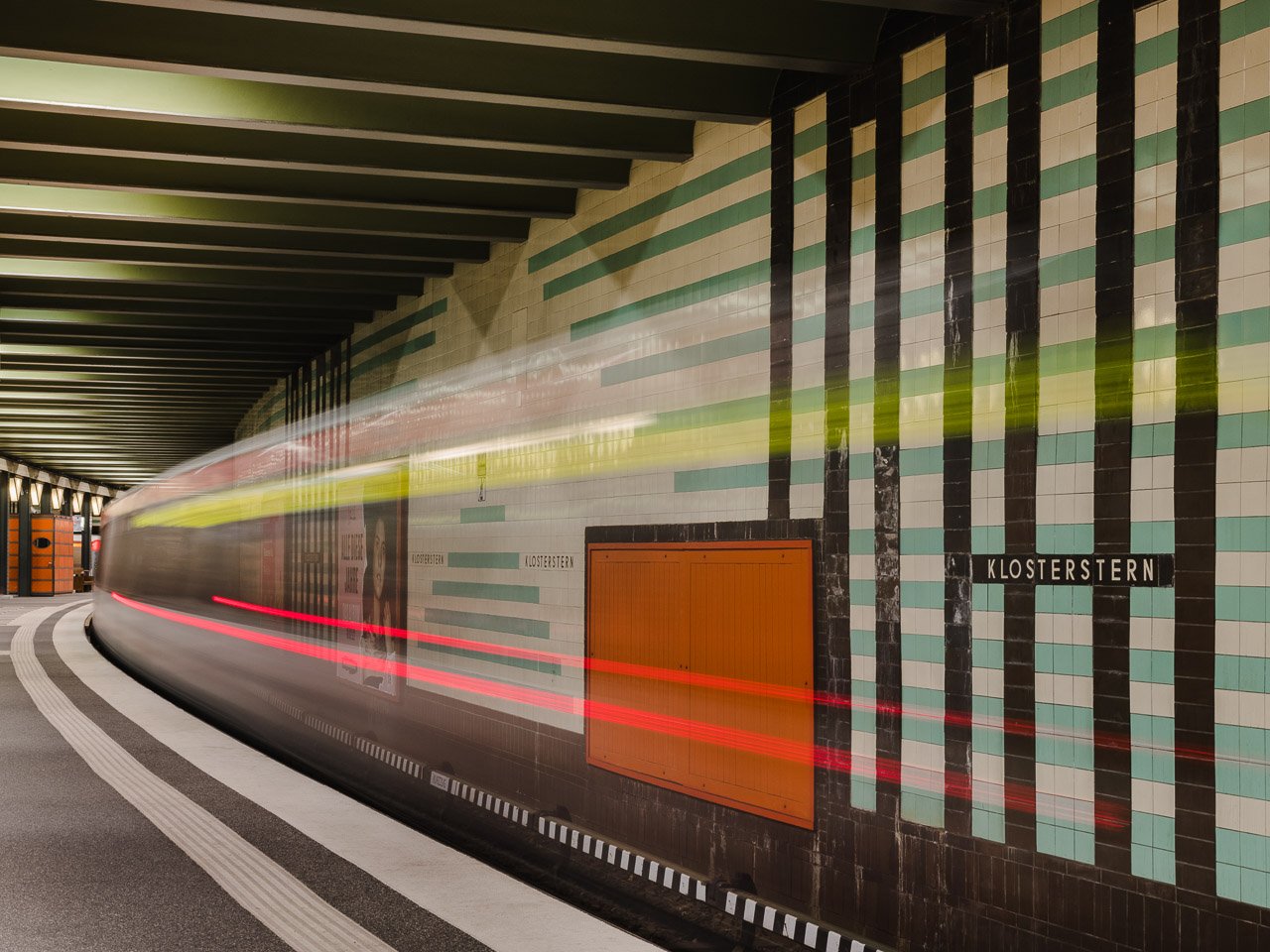 Hamburg, U-Bahnhof Klosterstern (Bild: Gregor Zoyzoyla, 2022)