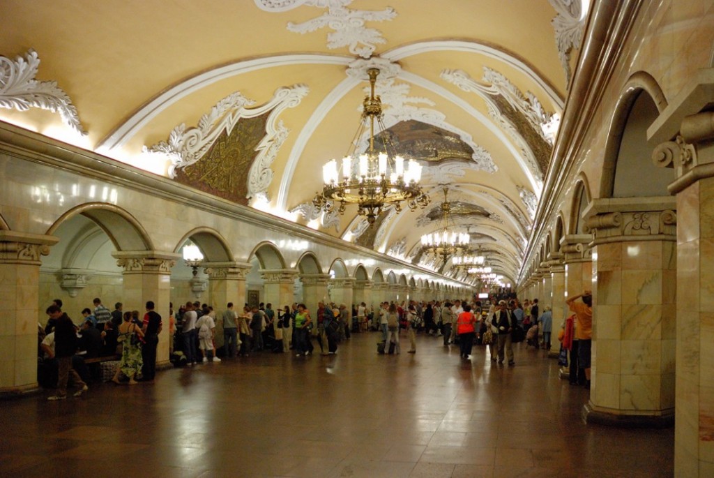 Moskau, Metrostation "Komsomolskaja (Bild: Lite)