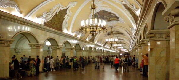 Moskau, Metrostation "Komsomolskaja (Bild: Lite)