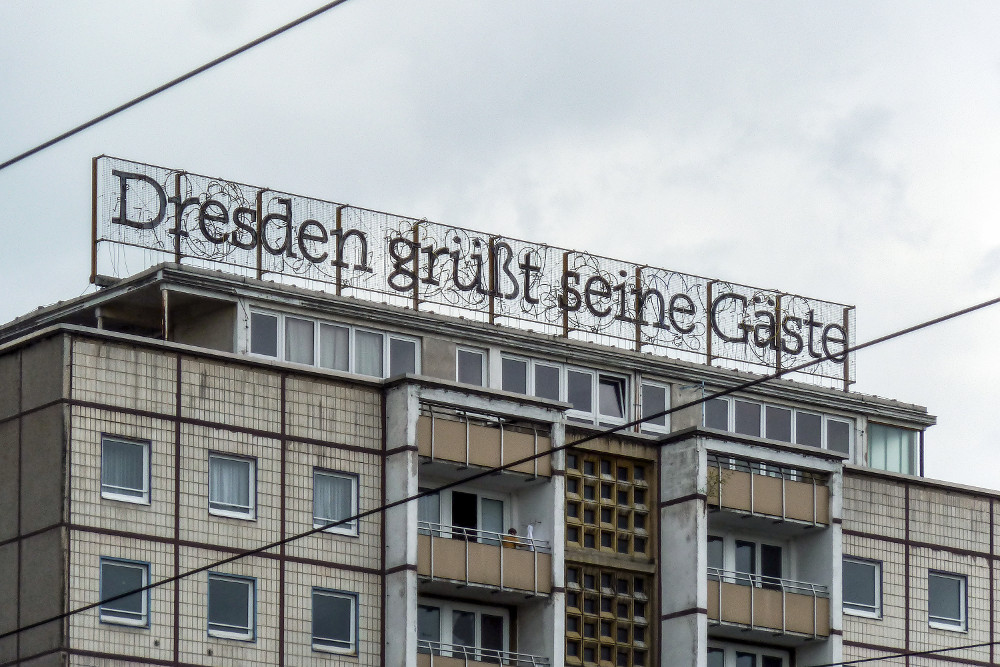 Dresden, "Dresden grüßt seine Gäste" (Bild: Martin Maleschka, 2011)