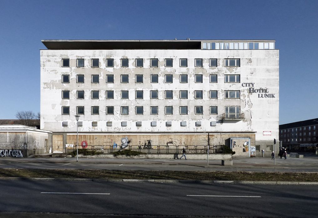 Eisenhüttenstadt, ehem. Hotel Lunik (Bild: Martin Maleschka)