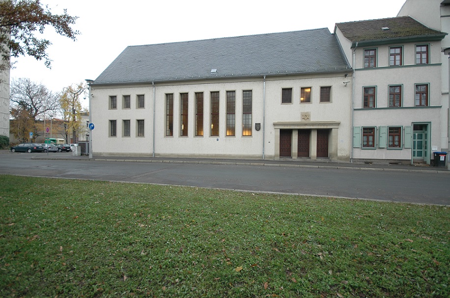 Erfurt, Neue Synagoge, Straßenseite (Bild: U. Knufinke)