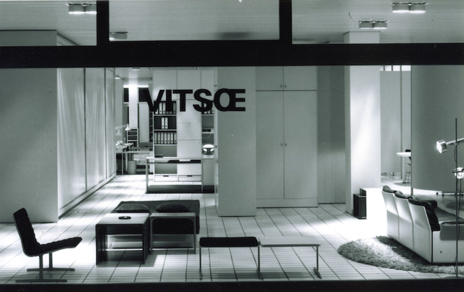 Frankfurt, Vitsoe-Showroom um 1970 (Bild: Ingeborg Rams; Dieter und Ingeborg Rams Stiftung)