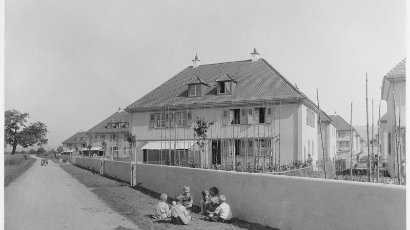 Freidorf, Vollgenossenschaft BL 1924 (Bild: Theodor Hoffmann, Basel; Gemeinfrei CC0)