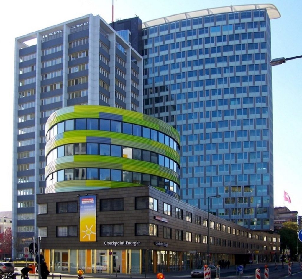 Berlin, GSW-Hochhaus (Bild: Blunt, CC BY SA 3.0, 2011)