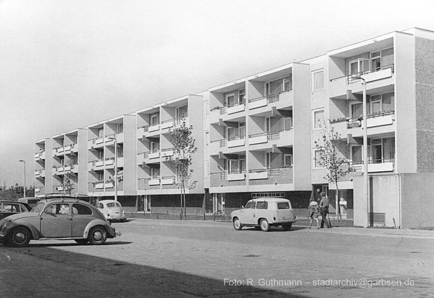 Garbsen, "Auf der Horst", Mitte 1960er Jahre (Foto: Rudolf Guthmann, Bild: Stadtarchiv Garbsen)