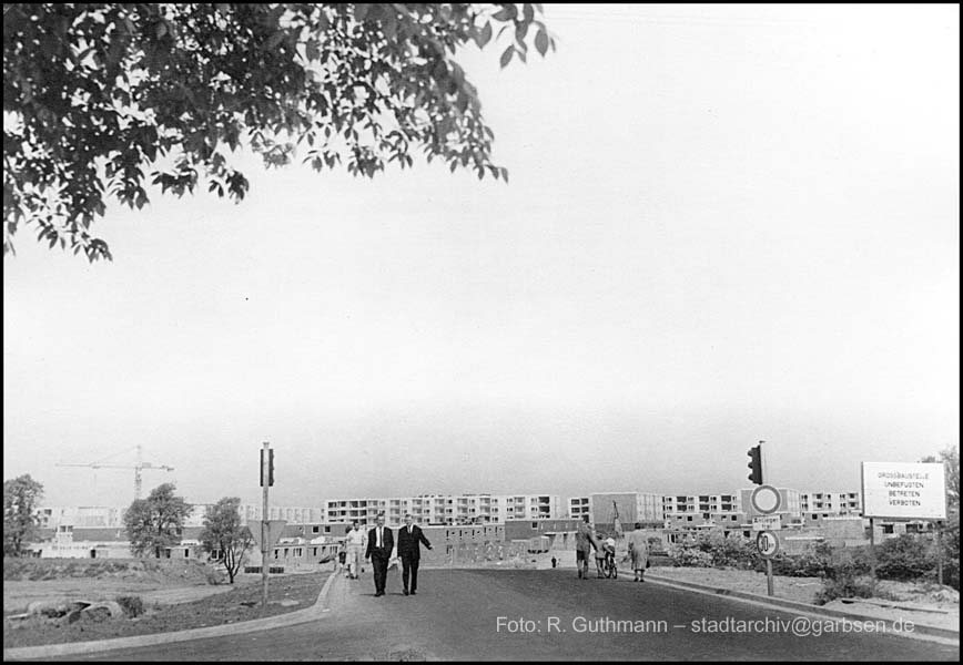 Garbsen, "Auf der Horst", Mitte 1960er Jahre (Foto: Rudolf Guthmann, Bild: Stadtarchiv Garbsen)