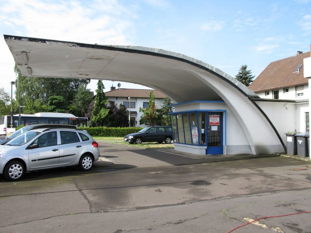 Gießen, Frankfurter Straße Caltex-Tankstelle (Bild: Hessisches Landesamt für Denkmalpflege)