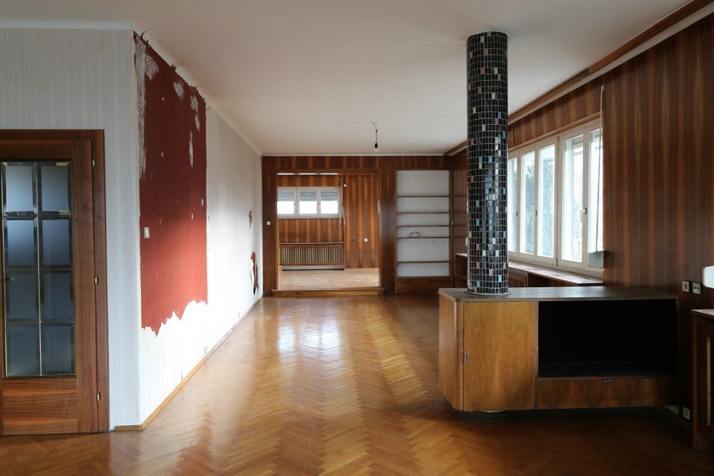 Das Haus Albrecher-Leskoschek in Graz: Heute ist der Plattenspieler verschwunden (Bild: Ramona Winkler)