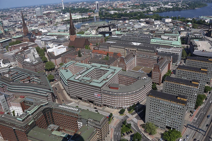 Hamburg, Cityhof (Bild: Alchemist-hp, CC BY SA 3.0)