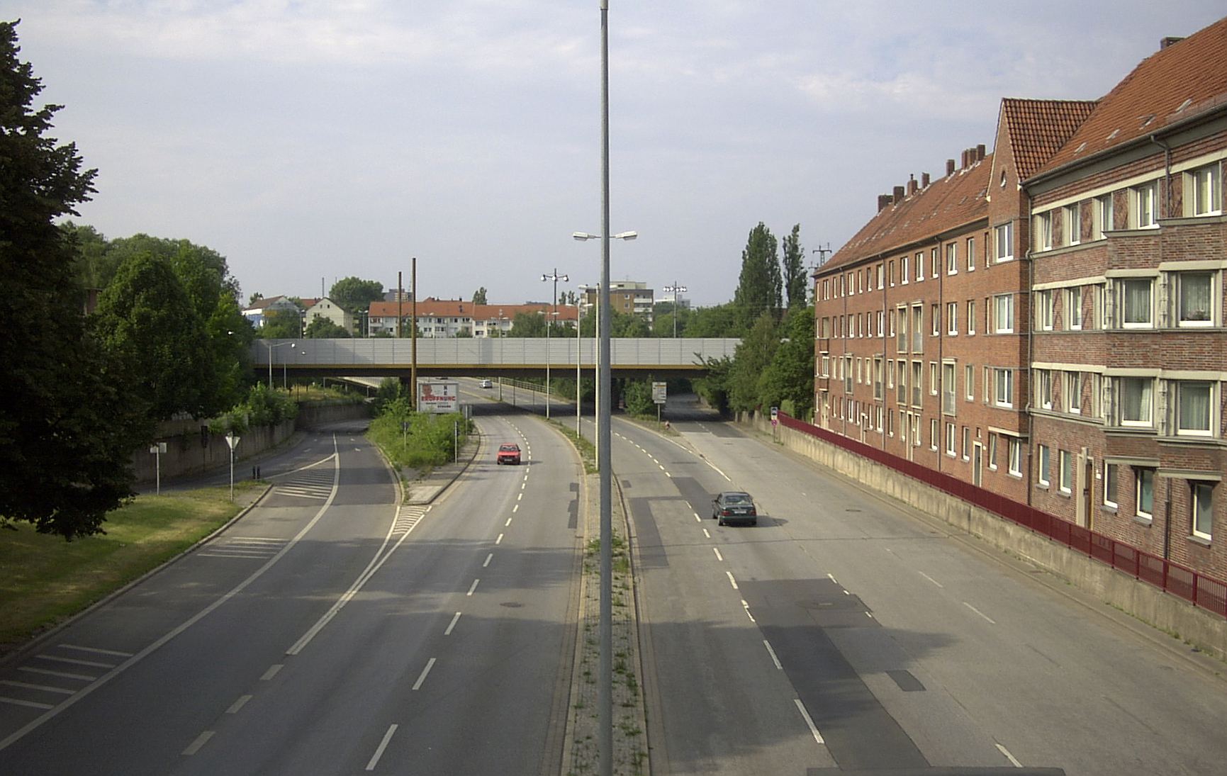 Hannover, "Kaisergabel" (Friedrich-Ebert-Straße) (Bild: Dirk Hillbrecht, CC BY SA 2.0)