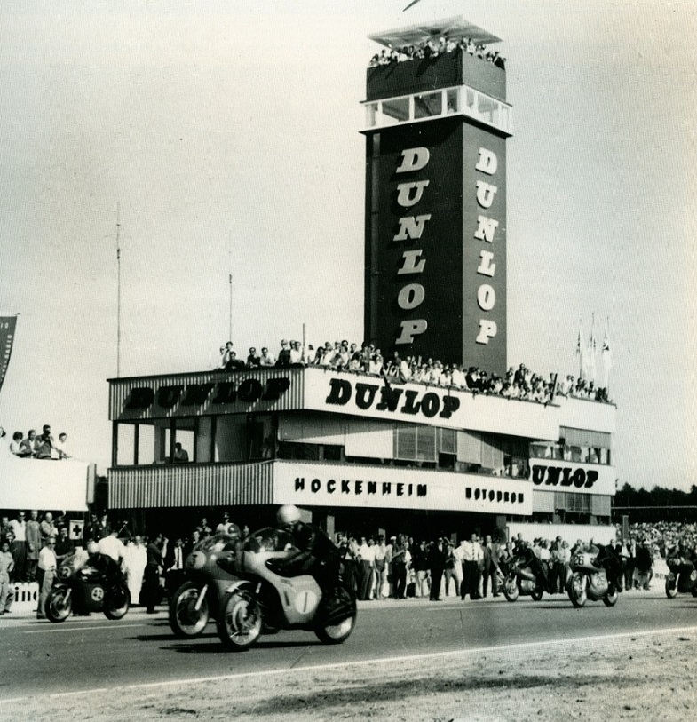 Hockenheimring, erstes Rennen im Motodrom (Bild: Hockenheimring GmbH, 1966)