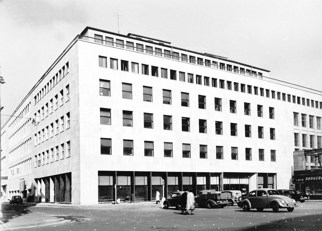 Köln, Funkhaus, um 1952 (Quelle und Copyright: Archiv Stadtkonservator Köln)