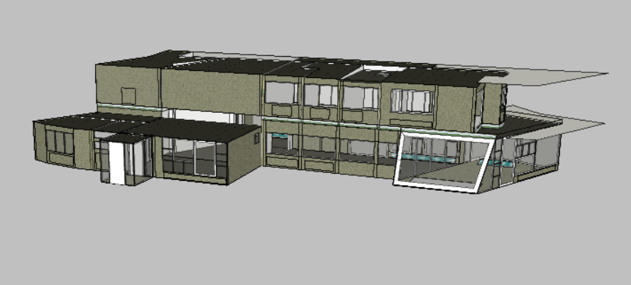 Löbau, Haus Schminke, Simulationsmodell (Bild: Schmid/Wellnitz)