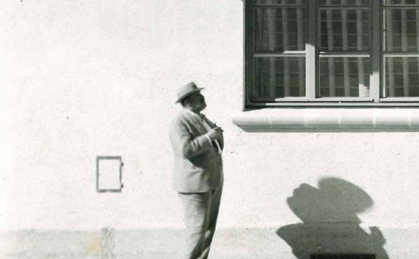 Oskar Pixis in der Großsiedlung Neuhausen, um 1930 (Bild: Privatarchiv Pixis München)