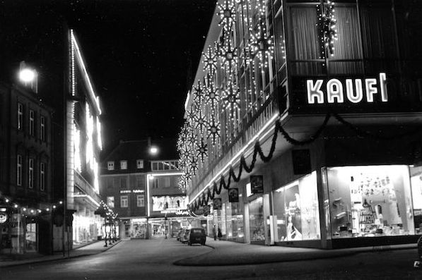 Paderborn, Königs-Ecke Westernstraße, 1959 (Copyright: Stadtarchiv Paderborn)