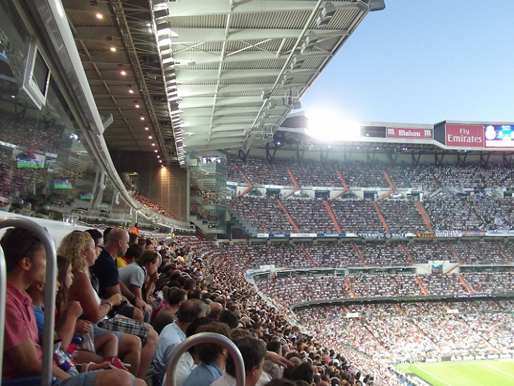 Santiago, Bernabéu Stadium (Bild: Little Savage, CC BY SA 4.0)