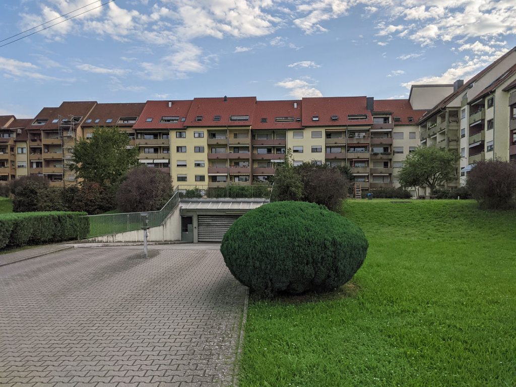 Leimen, Süba-Großwohnsiedlung, Senefelder Straße (Bild: Maximilian Kraemer, 2023)
