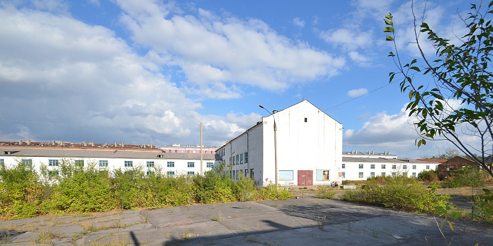 Verwaiste Schule in Magnitogorsk, Architekt Wilhelm Schuette (Foto: Mark Escherich)