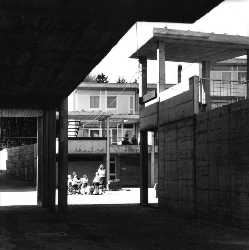 Siedlung Wertherberg, um 1968 (Bild: Atelier 5)