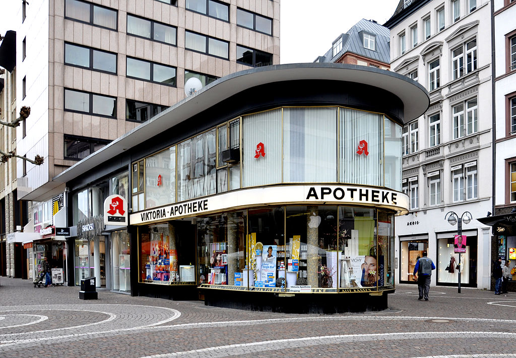 Frankfurt, Viktoria-Apotheke (Bild: Andreas Praefcke, CC BY SA 3.0, 2011)