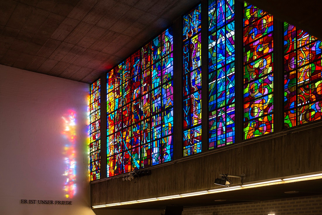 Hamburg-Dulsberg, Dietrich-Bonhoeffer-Kirche (Foto: Jan Petersen/Kunst@SH)