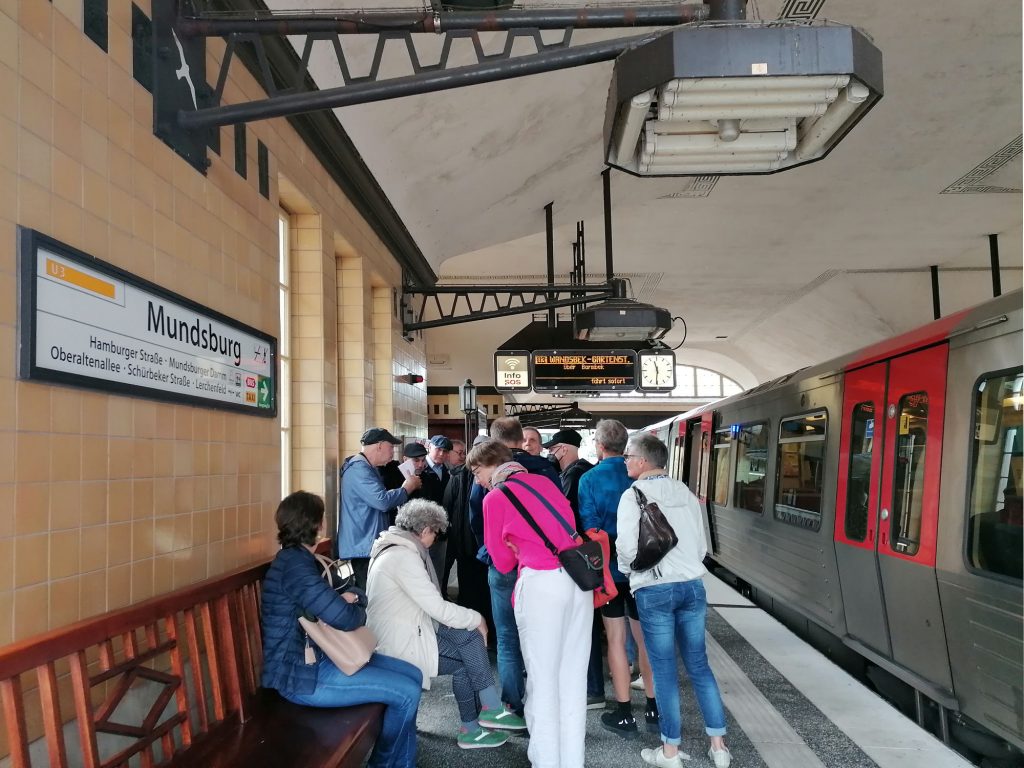 Hamburg, Ausstellung "Turm und Tunnel", Rundfahrt zum Tag des offenen Denkmals (Bild: Catharina Groth, 2022)