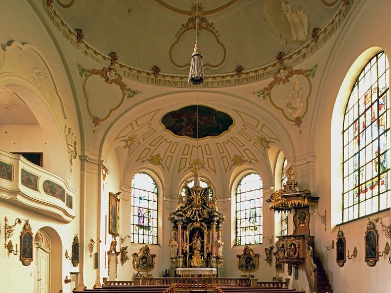 München-Obergiesing, Spitalkirche im eh. Armenversorgungshaus St. Martin
